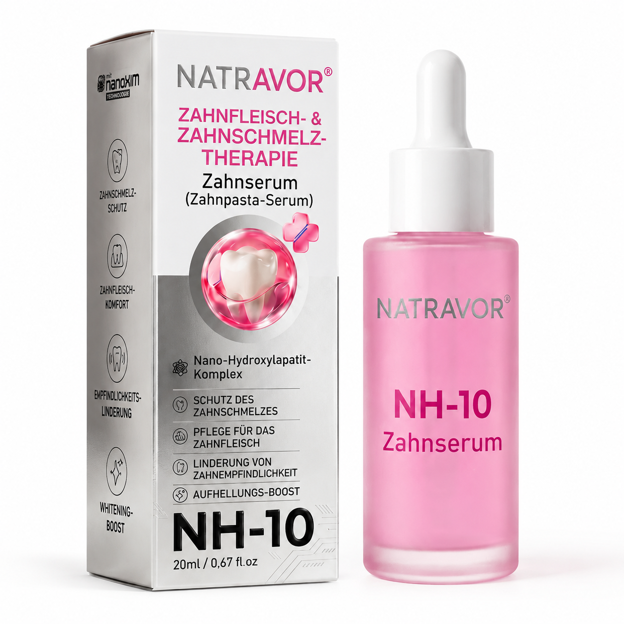 Natravor® Thismile NH-10 Zahnpasta-Serum für Zahnschmelz und Zahnfleisch – Advanced Therapy